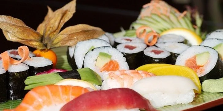 Sushi set pre dve osoby v centre Bratislavy