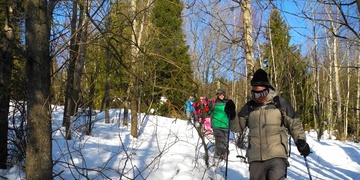 Túry na snežniciach: Hrebeňom Spišskej Magury alebo večerný výlet na Hrebienok