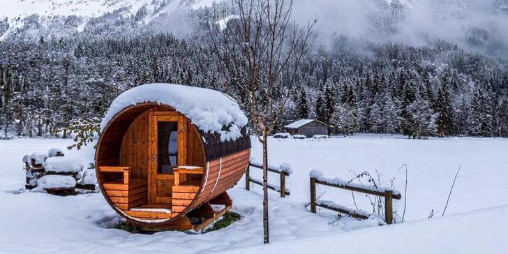 Sauna, ktorá príde za vami! Na chatu alebo až domov