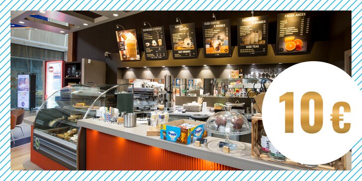 Otvorené vouchery do kaviarne Coffee Shop Premium v hodnote 10, 20 alebo 30 €