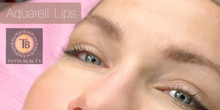 PMU v Tanya Beauty: Aquarelle lips, Full lips, púdrové obočie alebo Hairstrokes