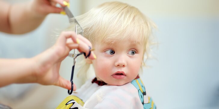 Dámsky strih s ošetrením vlasovej pokožky či úpravou obočia, detský aj JUNIOR strih
