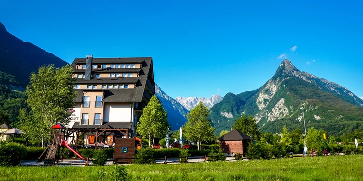 Dovolenka v slovinskom Bovci v údolí Soče: 4* hotel, raňajky alebo polpenzia, ideálne pre športy a výlety