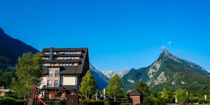 Dovolenka v slovinskom Bovci v údolí Soče: 4* hotel, raňajky alebo polpenzia, ideálne pre športy a výlety