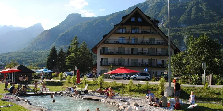 Dovolenka v slovinskom Bovci v údolí Soče: 4* hotel, raňajky alebo polpenzia, ideálne pre športy a výlety