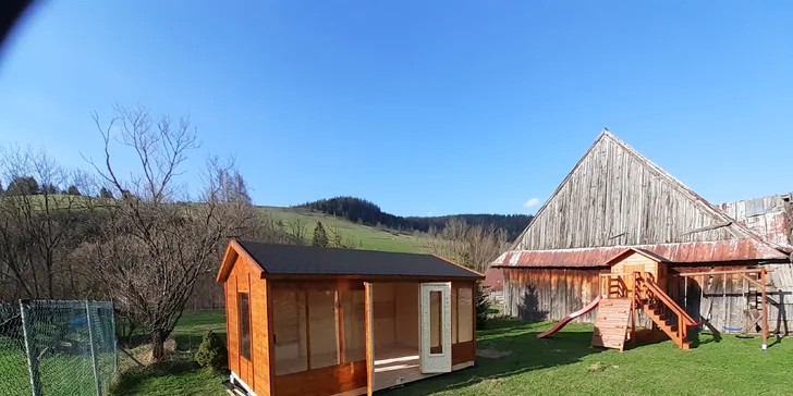 Rodinná dovolenka na čarovnom Zamagurí v drevenici