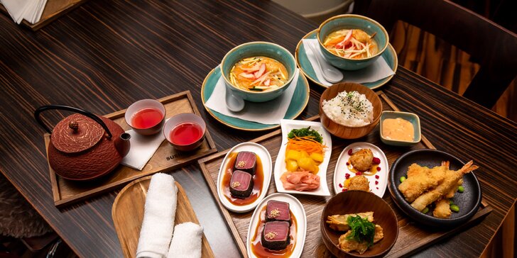 Exotické degustačné menu pre dvoch v ázijskej reštaurácii SushiHanil