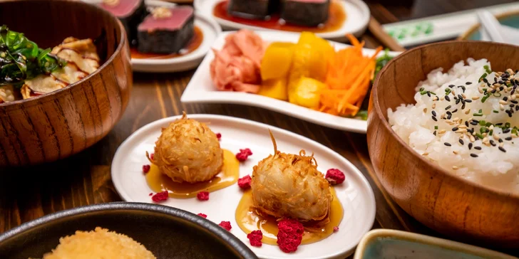 Exotické degustačné menu pre dvoch v ázijskej reštaurácii SushiHanil