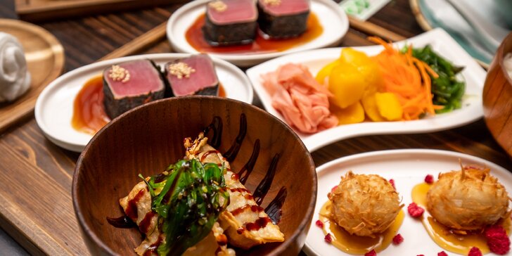 Exotické degustačné menu pre dvoch v ázijskej reštaurácii SushiHanil
