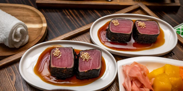 Exotické degustačné menu pre dvoch v ázijskej reštaurácii SushiHanil