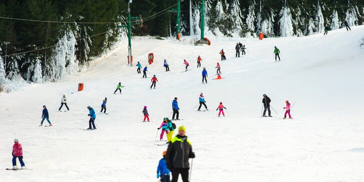 Lekcie lyžovania alebo snowboardingu s profesionálnym inštruktorom na Donovaloch