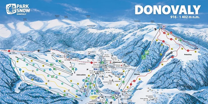 Lekcie lyžovania alebo snowboardingu s profesionálnym inštruktorom na Donovaloch