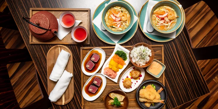 Exotické degustačné menu pre dvoch v ázijskej reštaurácii SushiHanil