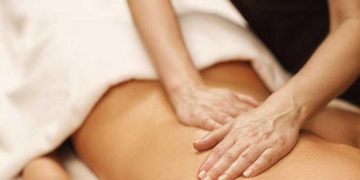 Terapeutická masáž chrbta a krčnej chrbtice