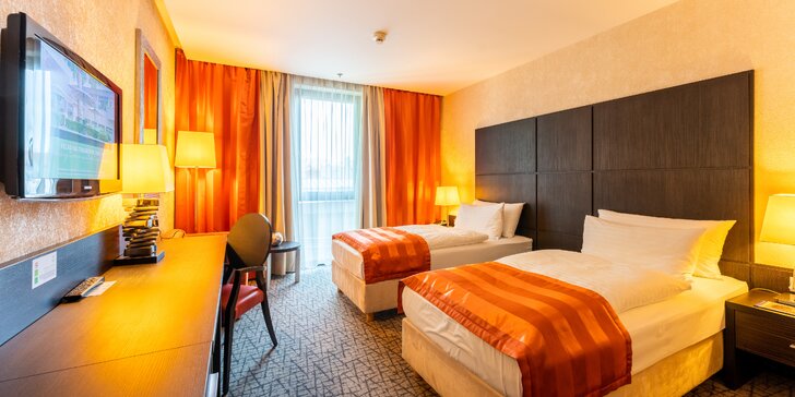Pobyt v obľúbenom 4* hoteli HOLIDAY INN Trnava: dizajnový interiér, raňajky aj wellness