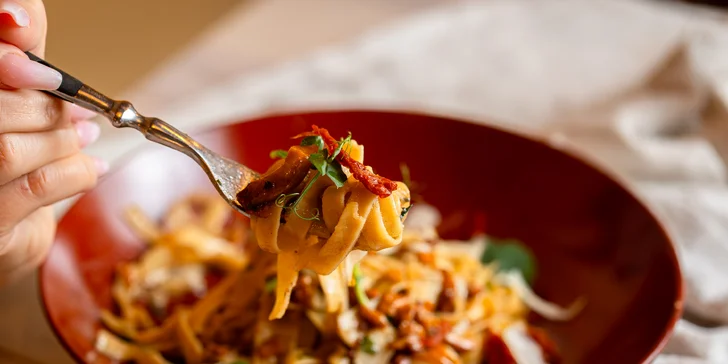 Duetto Aupark: Kuriatkové tagliatelle s chuťou Talianska
