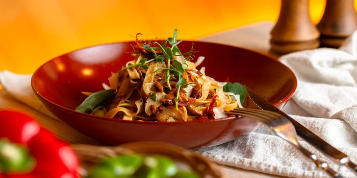 Duetto Aupark: Kuriatkové tagliatelle s chuťou Talianska