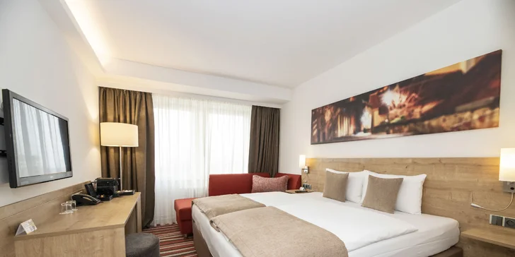 4* pobyt v Prahe: hotel 15 min. metrom od Václaváku, možnosť raňajok aj wellness