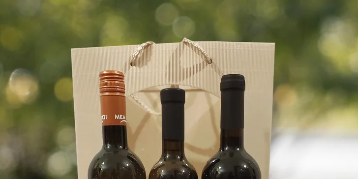 Someliérom riadená degustácia 10 vín s prehliadkou vinohradov s večerou pre 2 osoby či sadou produktov