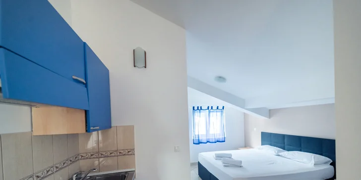 Dovolenka pri chorvátskom Gradaci: štúdiá pre dvoch aj apartmány až pre 5 nocľažníkov