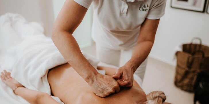 Dokonalé uvoľnenie v Evia Clinic: Celotelová relaxačná masáž