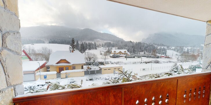 Rodinný hotel v Terchovej: na skok Jánošíkové diery aj Vrátna dolina, raňajky a sauna ako bonus
