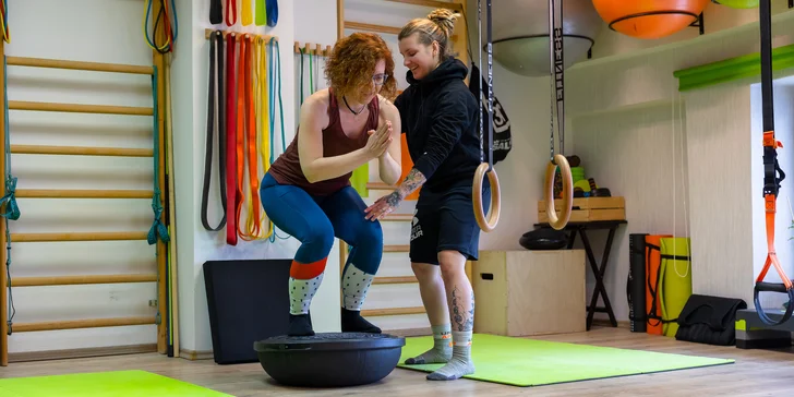 Individuálne cvičenie s fyzioterapeutom, bankovanie, uvoľňovacie a manuálne techniky alebo rehabilitácia po úraze či operácii