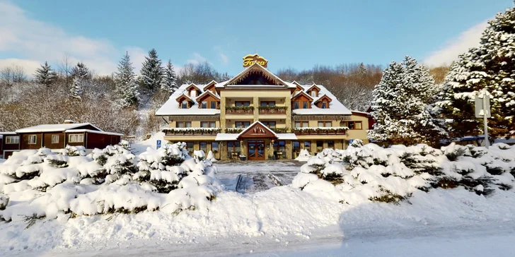 Rodinný hotel v Terchovej: na skok Jánošíkové diery aj Vrátna dolina, raňajky a sauna ako bonus