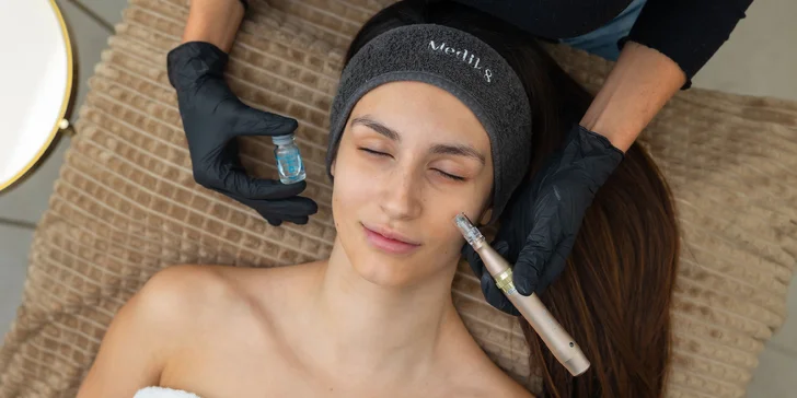 Čistenie pleti s hydratáciou, biorevitalizačný peeling alebo vitamínová mezoterapia Dermaheal