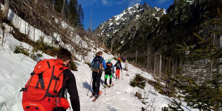 Lyžiarske dobrodružstvo mimo zjazdovky: Skialpinistický kurz pre začiatočníkov pre 1 osobu