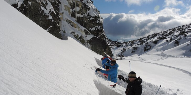 Základný 1-dňový lavínový kurz s certifikovaným medzinárodným horským sprievodcom