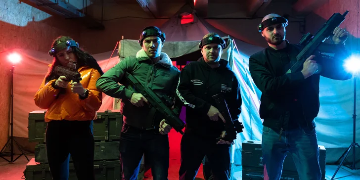 Interaktívny Laser Tag: Prenes sa do svojej obľúbenej hry