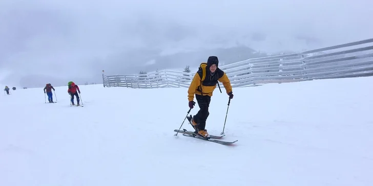 Jednodňové kurzy skialpinizmu alebo freeridu pre 1 či 2 osoby