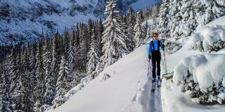 Lyžiarske dobrodružstvo mimo zjazdovky: Skialpinistický kurz pre začiatočníkov pre 1 osobu