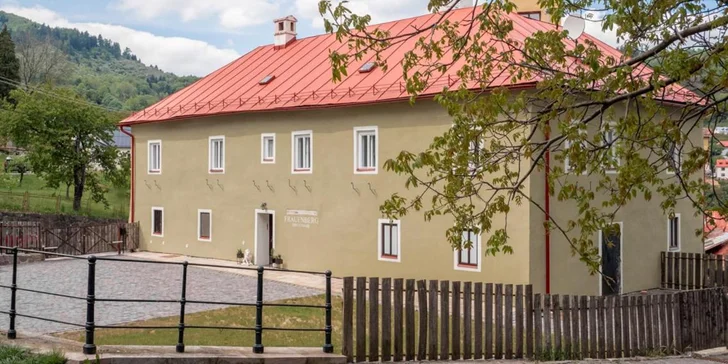 Šik apartmány v historicky hodnotnej budove blízko centra vychýrenej Banskej Štiavnice: parkovanie vo dvore zdarma
