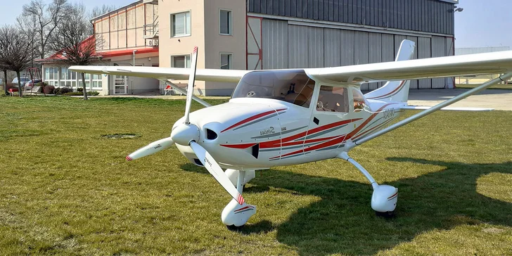 Zážitkový let na hornoplošníku TL 3000 SIRIUS s možnosťou pilotovania