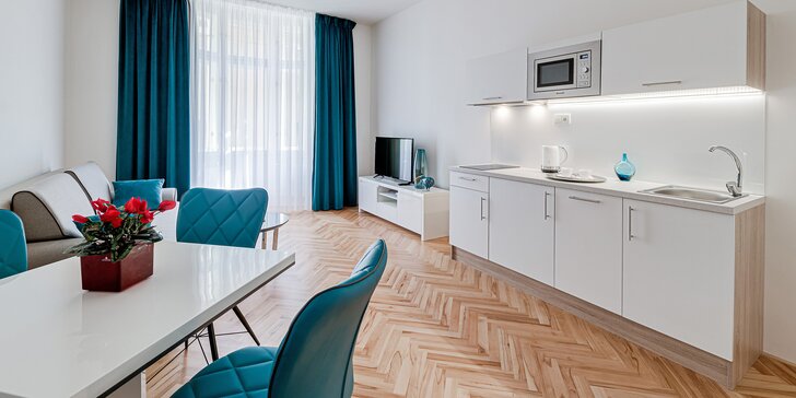 Moderné apartmány pri Staromestskom námestí až pre 5 osôb