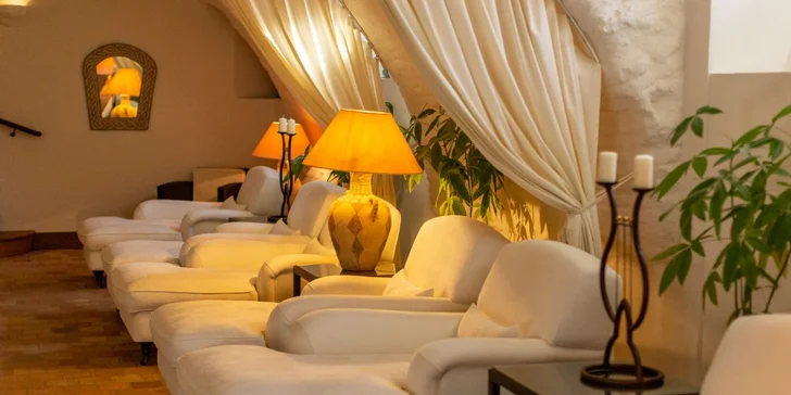 Privátny vstup do SPA pre 1 až 4 osoby v Château Bela