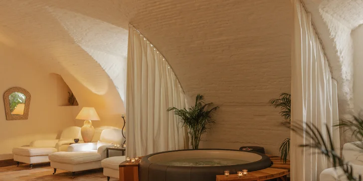 Privátny vstup do SPA pre 1 až 4 osoby v Château Bela