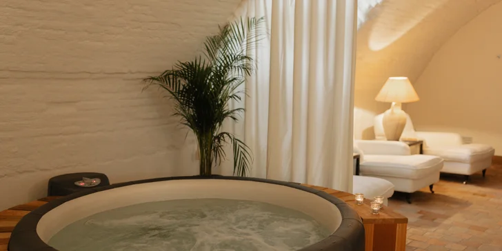 Privátny vstup do SPA pre 1 až 4 osoby v Château Bela