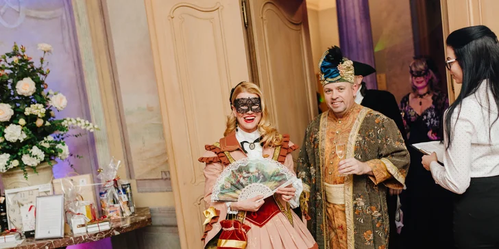 Vstupenka na Benátsky ples v exkluzívnom Château Bela pre 1 osobu