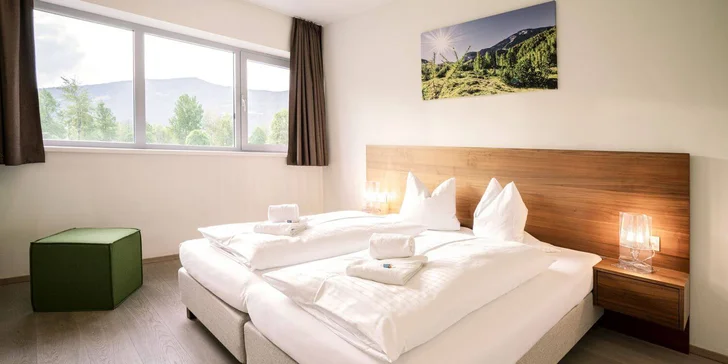 Rakúske Alpy: skvelé lyžovanie, komfortné apartmány aj vstup do sauny