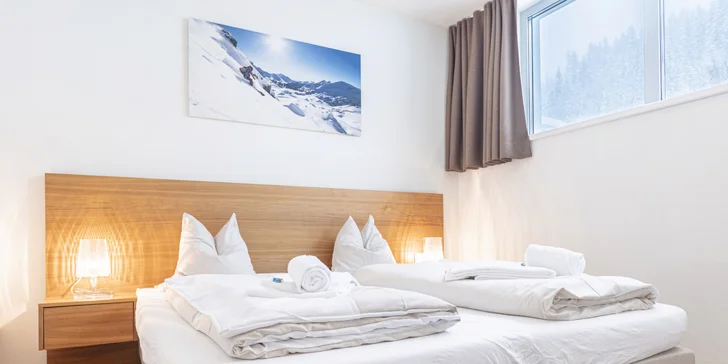 Rakúske Alpy: skvelé lyžovanie, komfortné apartmány aj vstup do sauny
