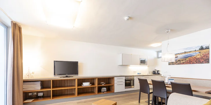 Rakúske Alpy: skvelé lyžovanie, komfortné apartmány aj vstup do sauny