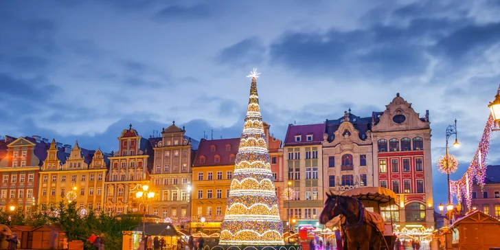 4* pobyt v centre Vroclavu: hotel priamo pri rieke Odra, raňajky a možnosť sauny