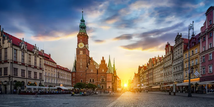 Pobyt s raňajkami v samom srdci Vroclavu: dovolenka v modernom hoteli pre jedného, pár aj rodinu