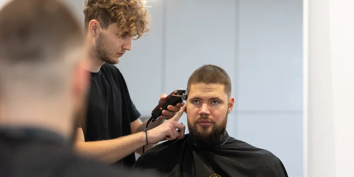 Pánsky strih alebo barber strih aj s úpravou brady