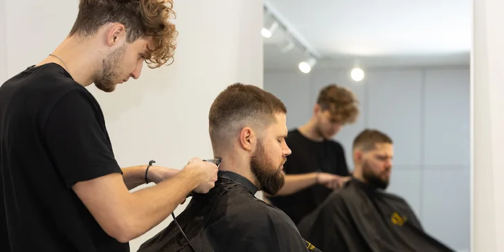 Pánsky strih alebo barber strih aj s úpravou brady