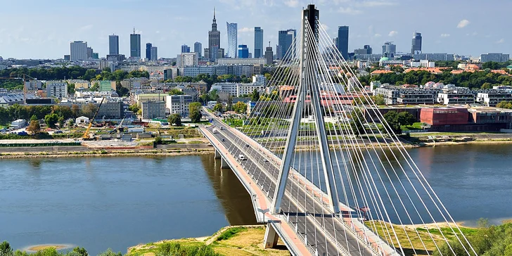 Všetky krásy Varšavy: pobyt s raňajkami v luxusnom apartmáne v centre mesta, možnosť wellness