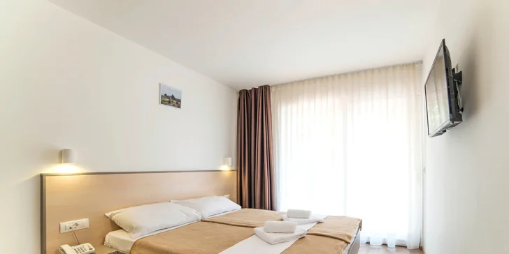 Rodinná dovolenka na Istrii: apartmány pri pláži, balkón s výhľadom